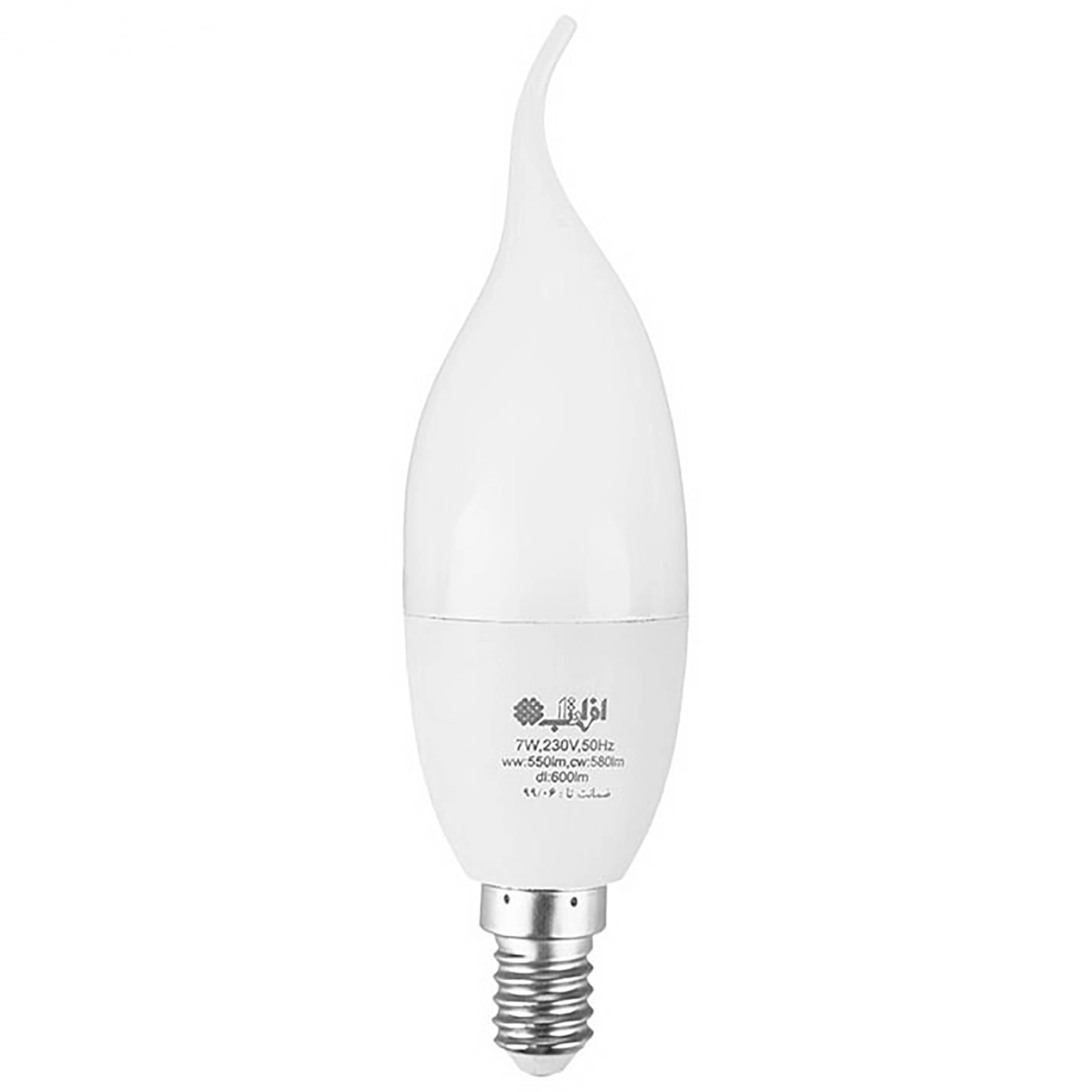 لامپ ال ای دی اشکی 7 وات افراتاب کد AF-TC37-7W سرپیچ E14